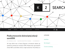 Tablet Screenshot of k2search.pl